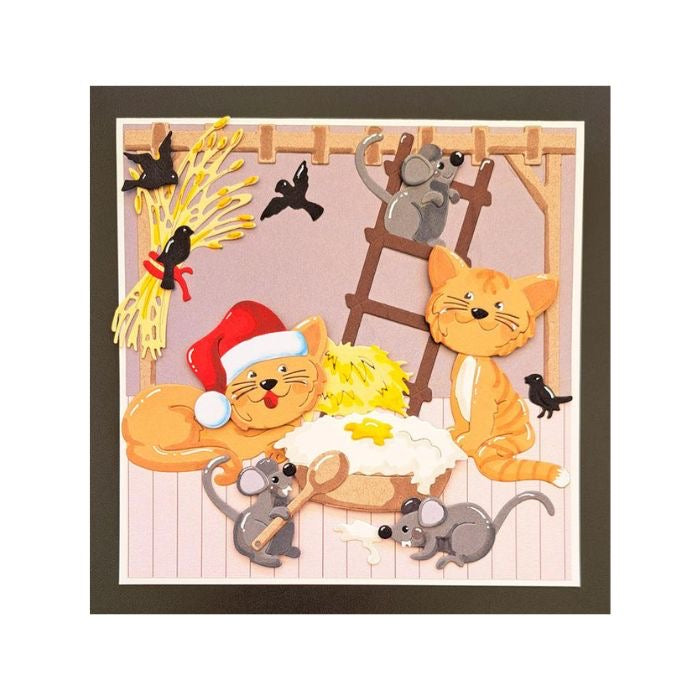 By Lene dies “Cats & Mice” BLD1124