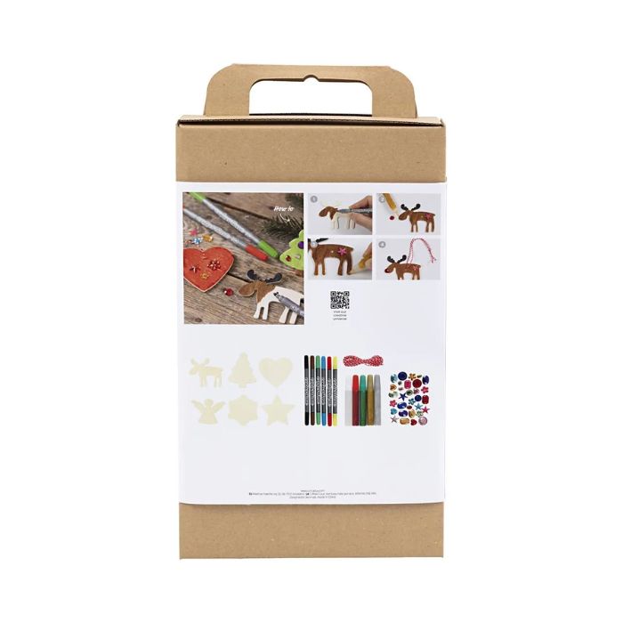 DIY Kit Farvelægning - Julepynt