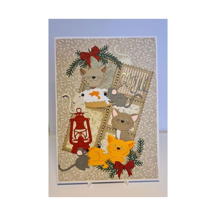 By Lene dies “Cats & Mice” BLD1124