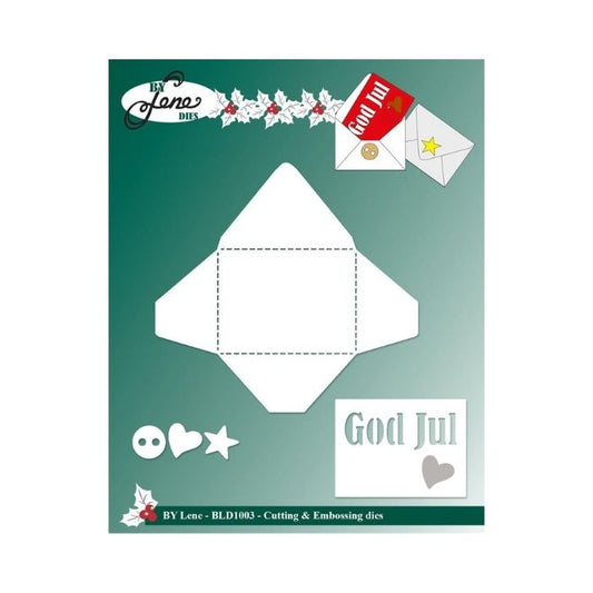 By Lene dies "Envelope with text" BLD1003