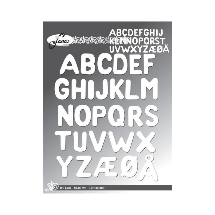 By Lene dies "Balloon Alphabet" BLD1507