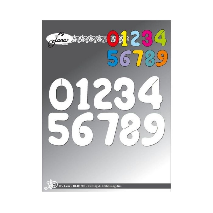 By Lene dies "Balloon Numbers" BLD1508