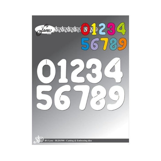 By Lene dies "Balloon Numbers" BLD1508