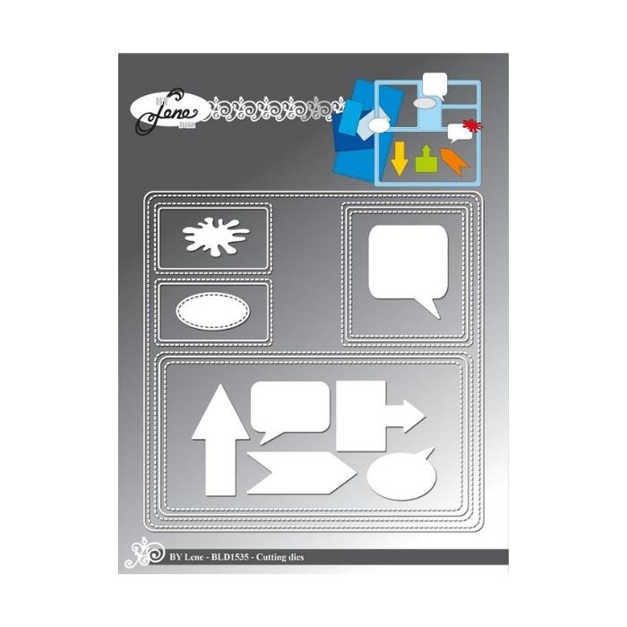 By Lene dies "Square Frame" BLD1535