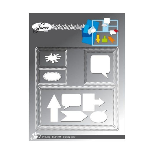 By Lene dies "Square Frame" BLD1535
