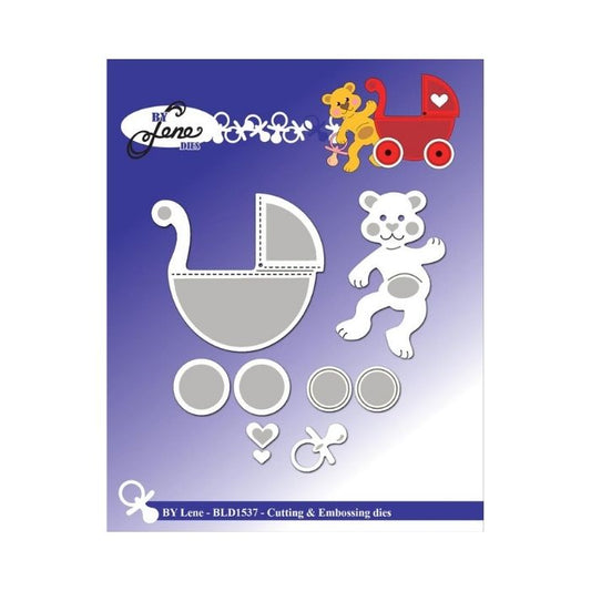 By Lene dies "Doll Carriage" BLD1537