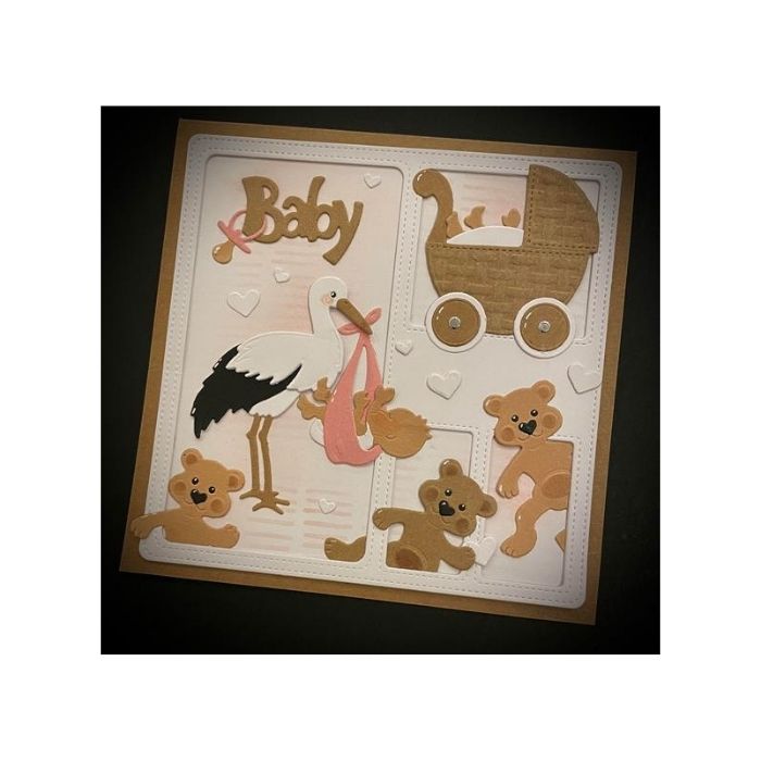 By Lene dies "Doll Carriage" BLD1537