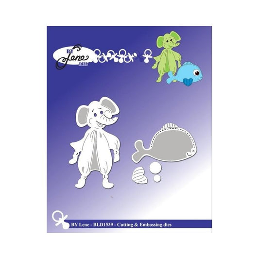 By Lene dies "Pacifier Cloth" BLD1539