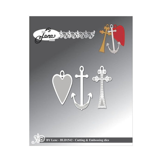 By Lene dies "Faith-Hope-Love" BLD1542