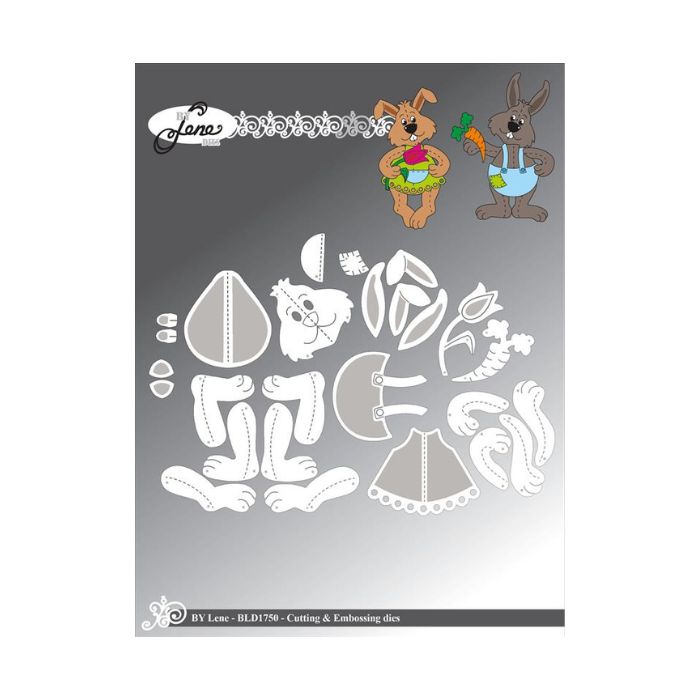 By Lene Dies Lene Dies "Large Rabbits" BLD1750