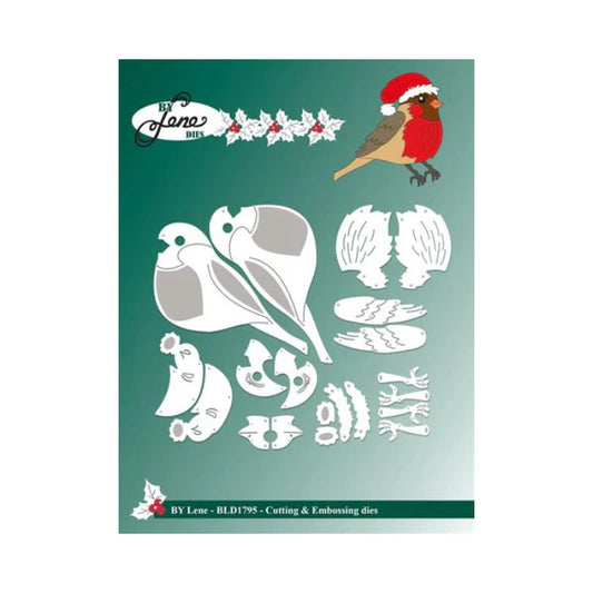 By Lene dies "Christmas Robin" BLD1795