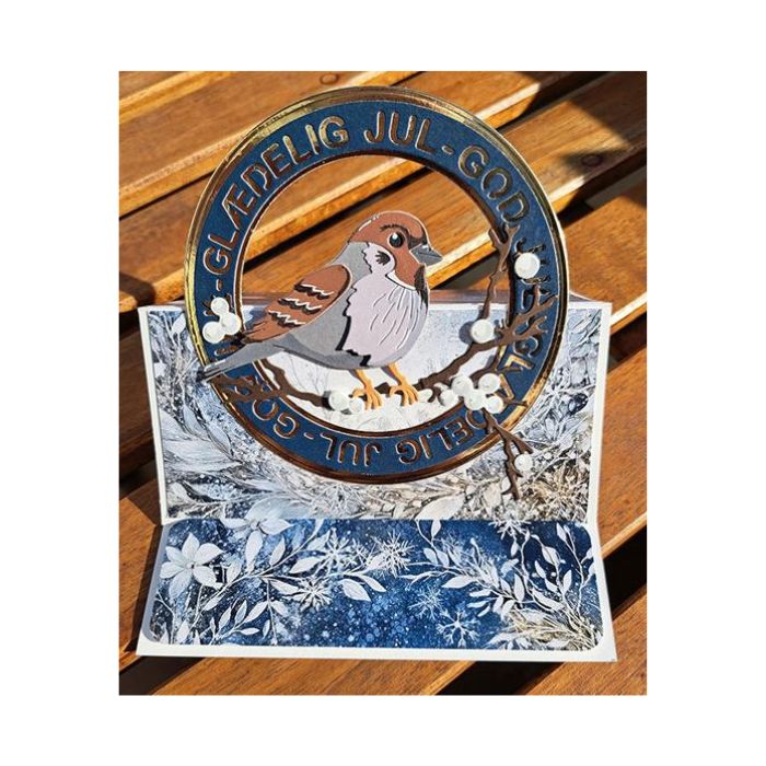 By Lene dies "Christmas Robin" BLD1795