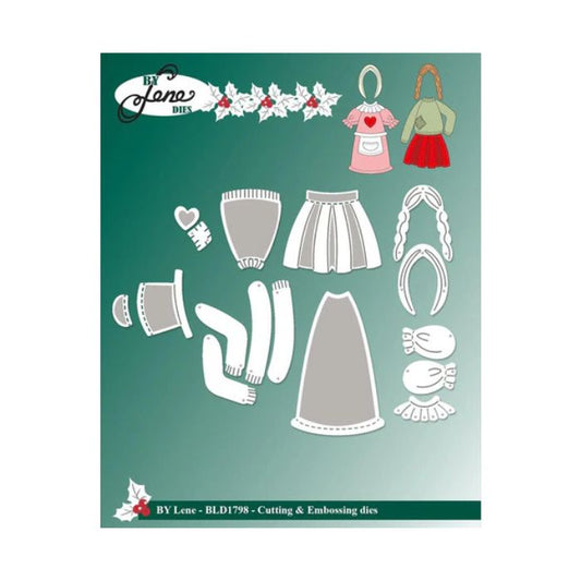 By Lene dies "Accessories for #BLD1796" BLD1798