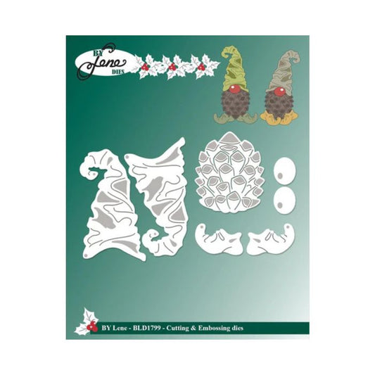 By Lene dies "Pine cone Gnomes" BLD1799