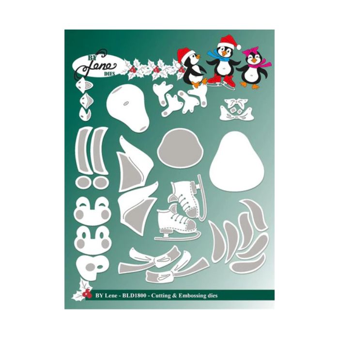 By Lene dies "Happy Penguins" BLD1800