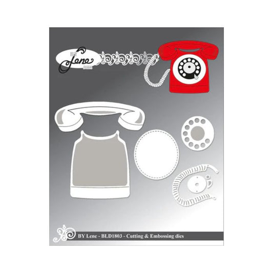 By Lene dies "Retro Phone " BLD1803
