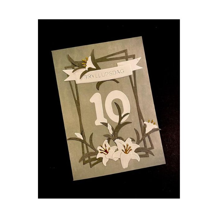 By Lene dies "Rectangle w/texts" BLD1809