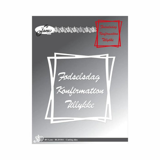 By Lene dies "Square Frame" BLD1811