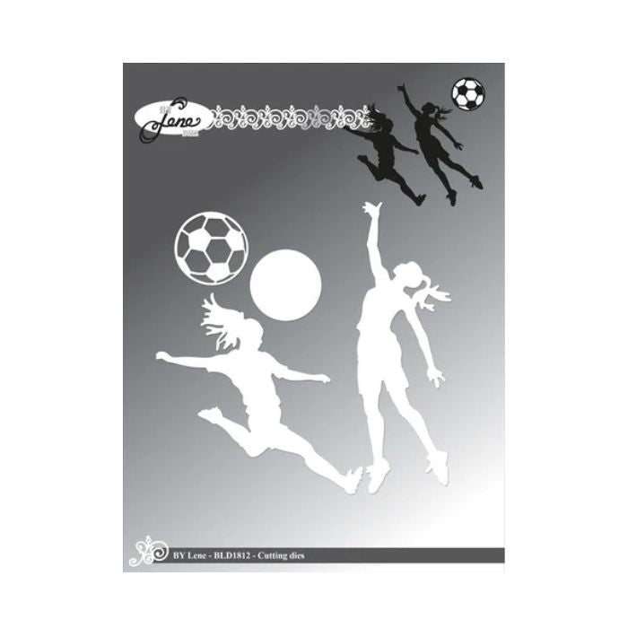 By Lene dies "Girl Silhouette" BLD1812