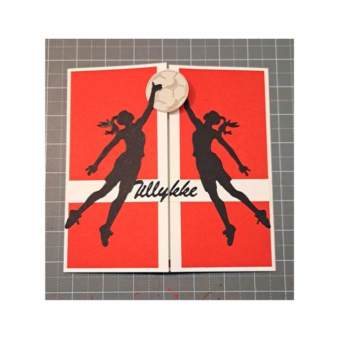 By Lene dies "Girl Silhouette" BLD1812