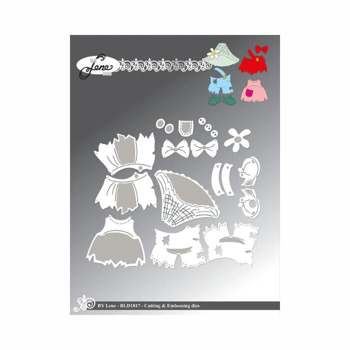 By Lene dies "Accessories for #BLD1816" BLD1817