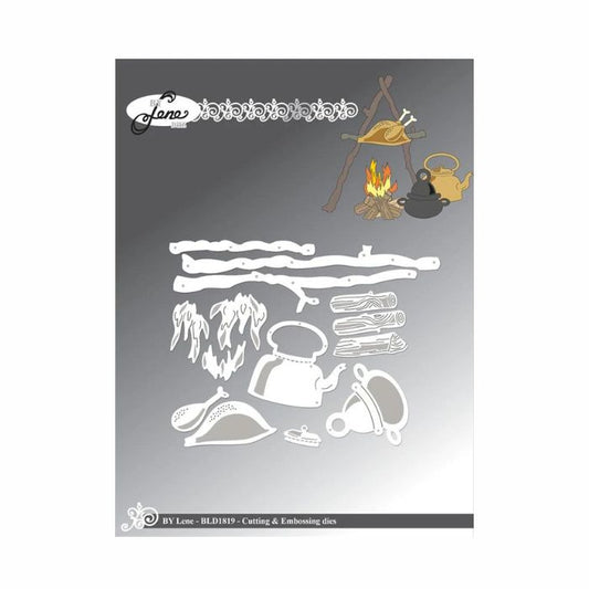 By Lene dies "Accessories for #BLD1816" BLD1819