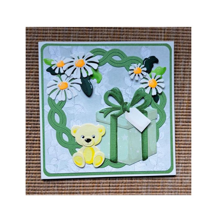 By Lene dies "Flower Wreath" BLD1829