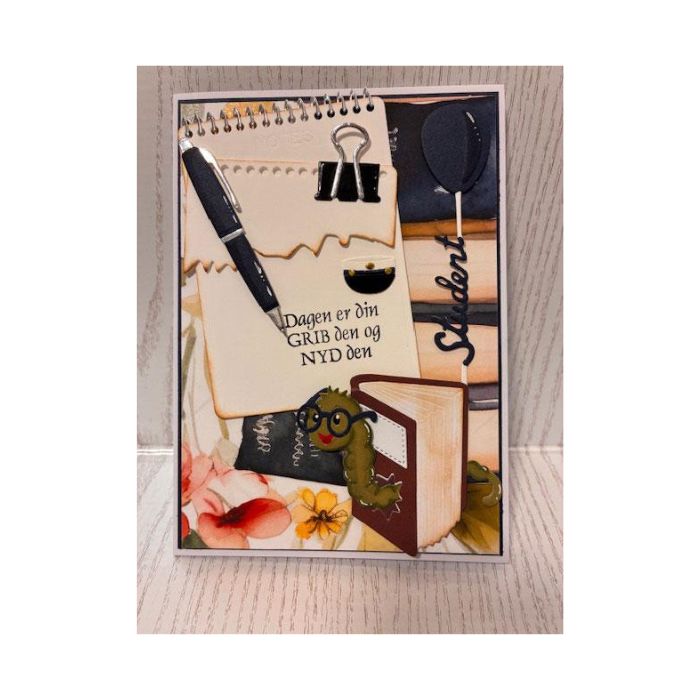 By Lene dies "Book worm" BLD1833