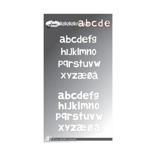 By Lene dies "Alphabet - Small letters" BLD1852