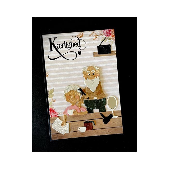 By Lene dies "A senior citizen - man" BLD1856