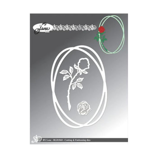 By Lene dies "Oval frame" BLD1860