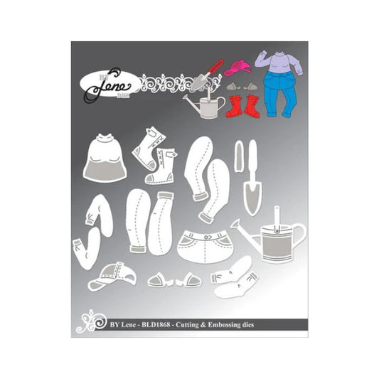 By Lene dies "Accessories for #BLD1853" BLD1868