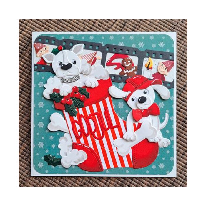 By Lene dies "XL Christmas stockinge" BLD1878