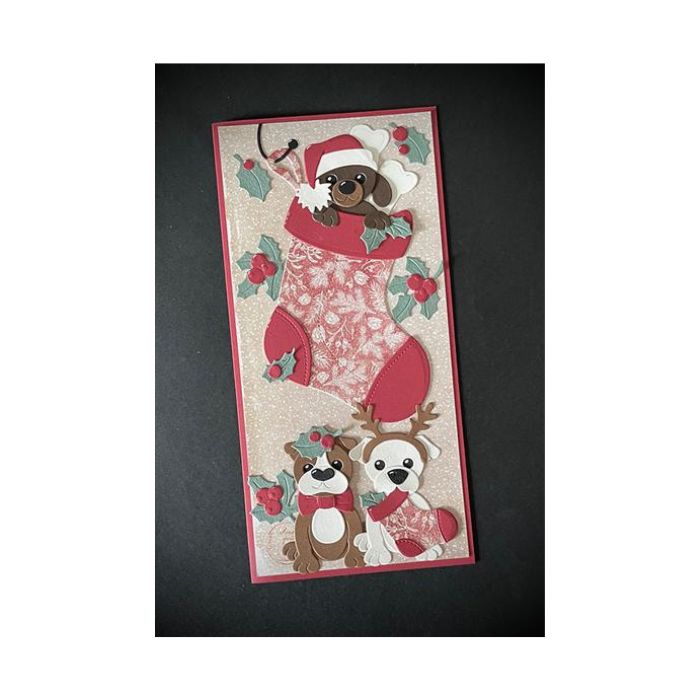 By Lene dies "XL Christmas stockinge" BLD1878