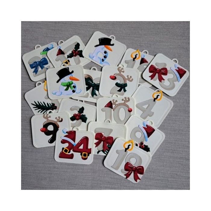 By Lene dies "Christmas Numbers" BLD1884
