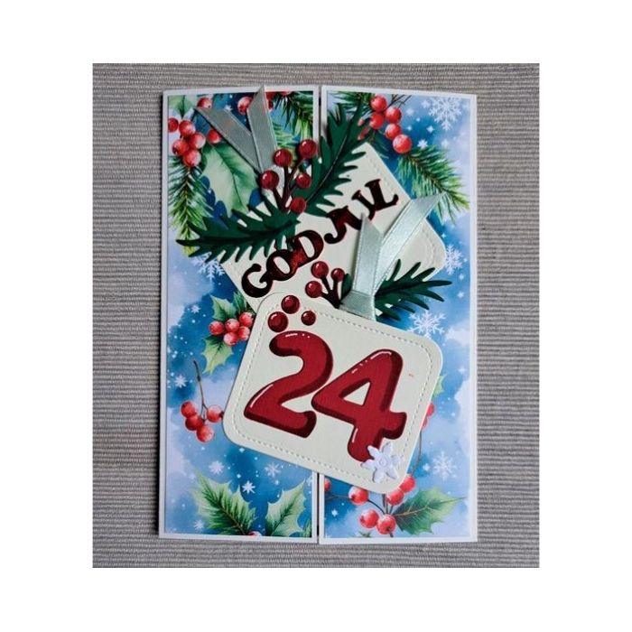 By Lene dies "Christmas Numbers" BLD1884