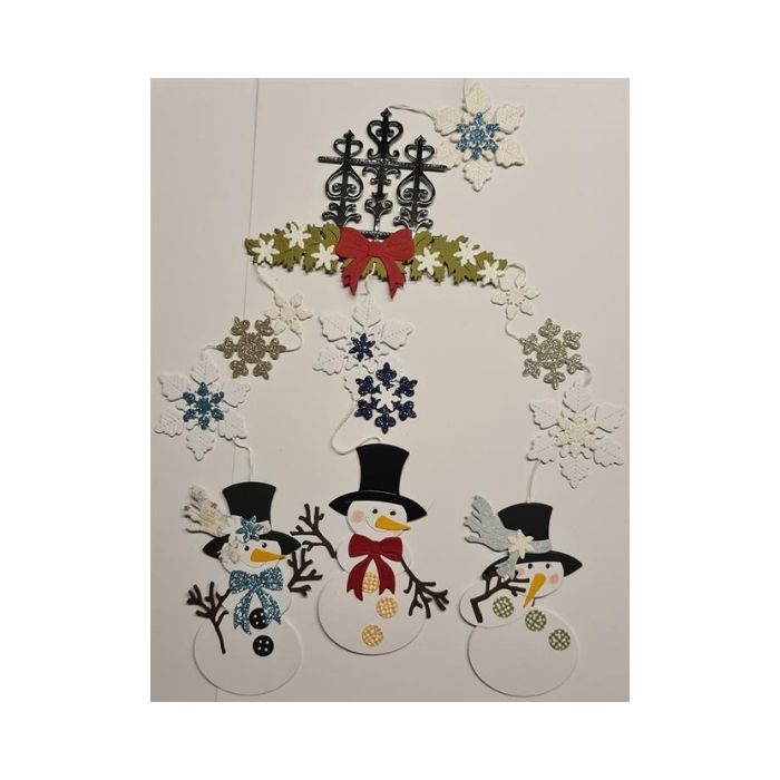 By Lene dies "Happy Snowman" BLD1885