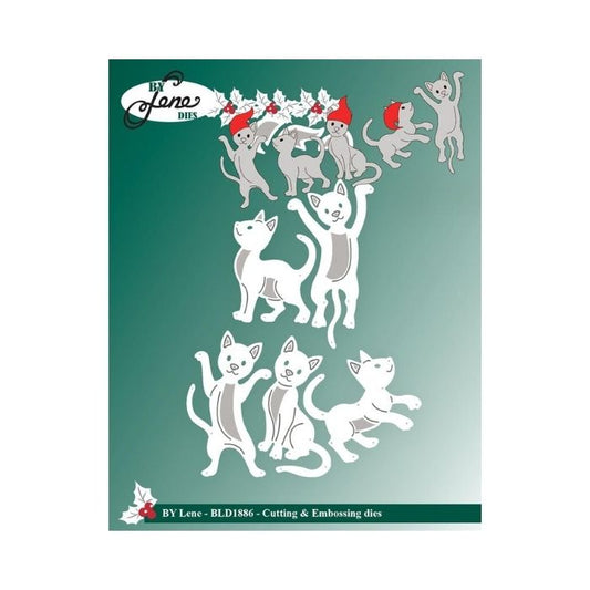 By Lene dies "Christmas Cats" BLD1886