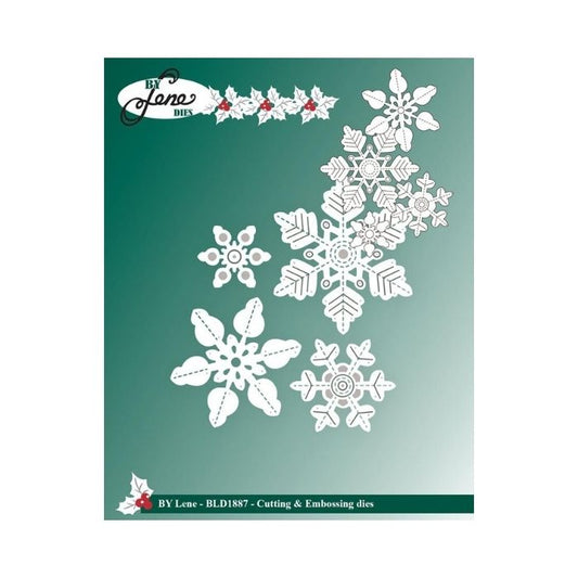 By Lene dies "Snowflakes" BLD1887