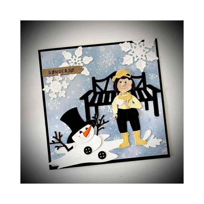 By Lene dies "Snowflakes" BLD1887