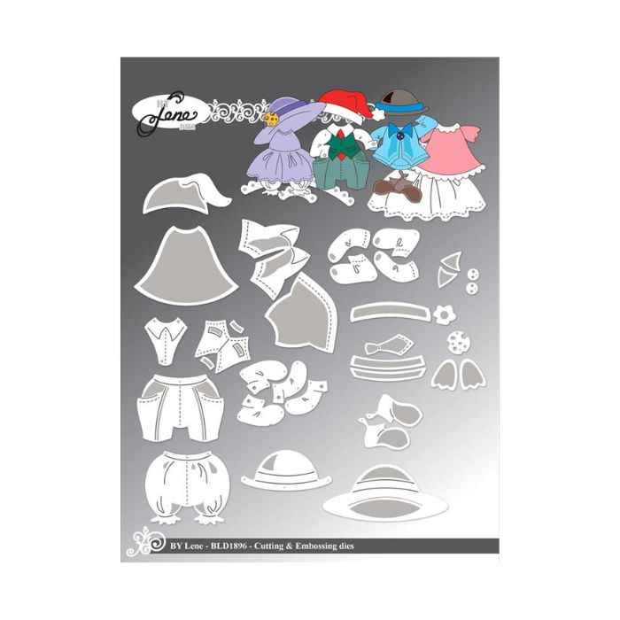 By Lene dies Accessories for #BLD1895" BLD1896