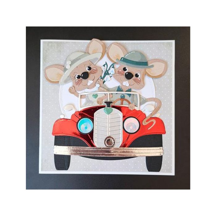 By Lene dies "Vintage Car" BLD1897