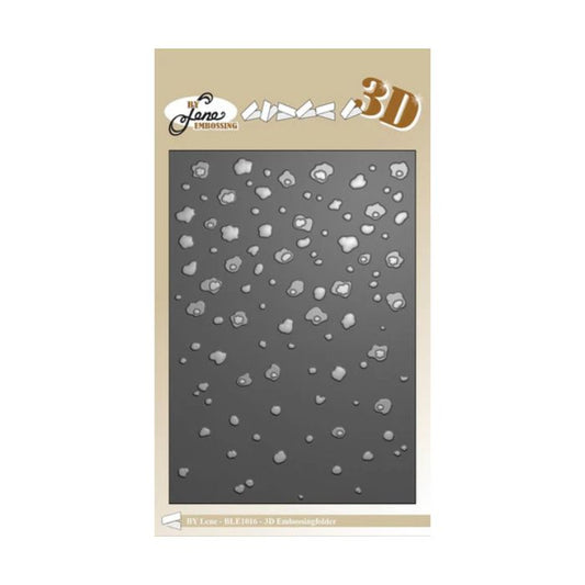 By Lene 3D Embossingfolder "Snow" BLE1016