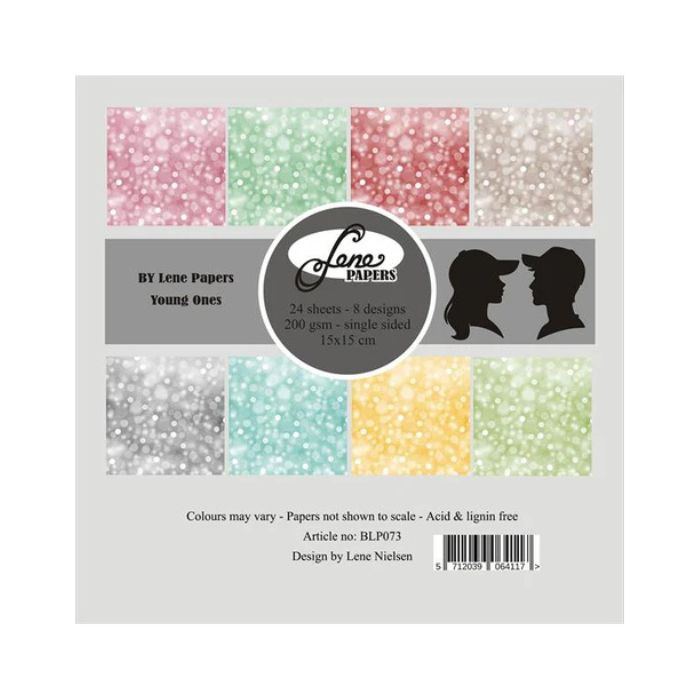 By Lene Paperpad 15x15 "Young ones" BLP073