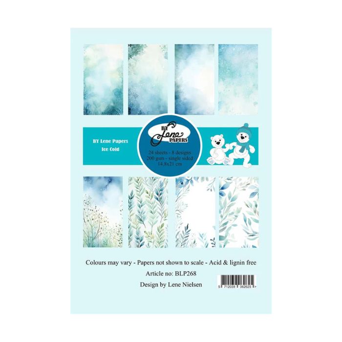 By Lene Paperpad 14,85x21cm "Ice Cold" BLP268