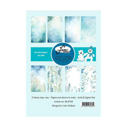By Lene Paperpad 14,85x21cm "Ice Cold" BLP268