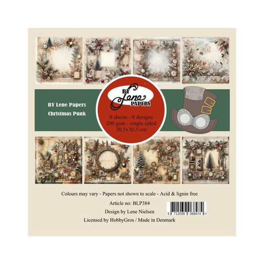 By Lene Paperpad 30x30 "Christmas Punk" BLP384