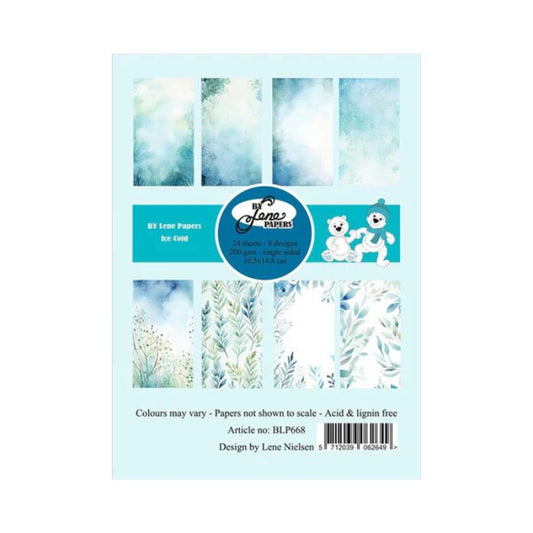 By Lene Paperpad 10,5x14,85cm "Ice Cold" BLP668
