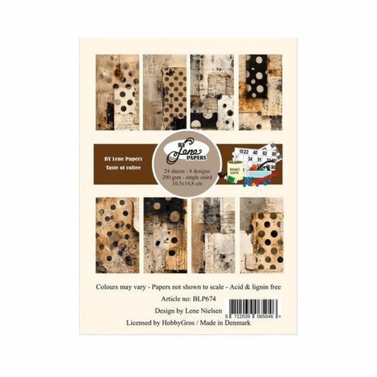 By Lene Paperpad "Taste of coffee" BLP674
