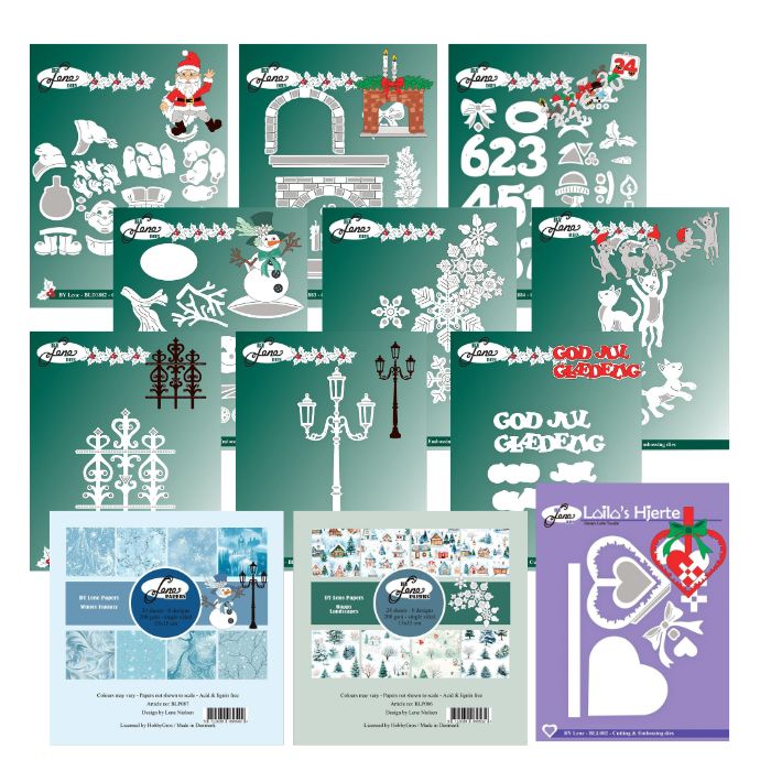 By Lene Design – Stor julesampak